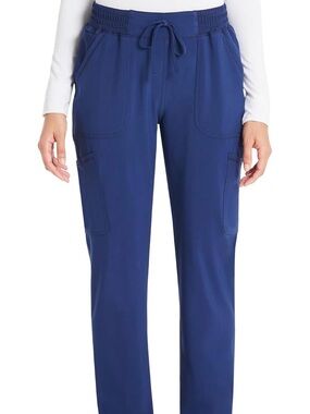 Scrubstar  Blue Drawstring Cargo Scrub Pants and Top it’s a set